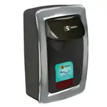 SSS FoamClean Collection Dispenser, Blk./Chrome Trim, 6/1000-1250 mL
