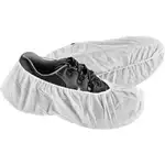 Global Industrial Standard Disposable Shoe Covers, Size 6-11, White, 150 Pairs/Case