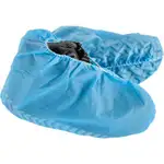 Global Industrial Standard Disposable Shoe Covers, Size 12-15, Blue, 150 Pairs/Case