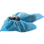 Global Industrial Skid Resistant Disposable Shoe Covers, Size 12-15, Blue, 150 Pairs/Case