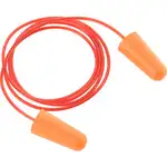 Global Industrial Bullet Earplugs, Tapered, Corded, NRR 32 dB, 100 Pairs/Box