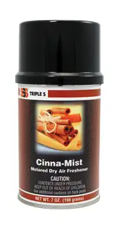 SSS Metered Cinna-Mist Dry Air Freshener, 7 oz., 12/CS