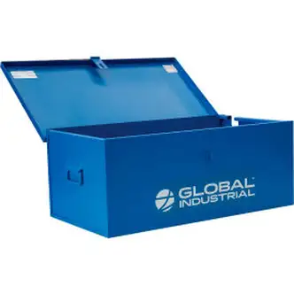 Global Industrial Welder Box, 4 Cu. Ft., Steel, Blue