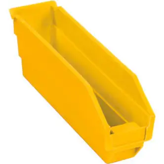 Global Industrial Plastic Nesting Storage Shelf Bin 2-3/4"W x 11-5/8"D x 4"H Yellow
