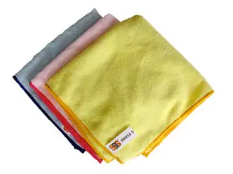 SSS NexGen 16"x16" Pink General Cleaning Microfiber Cloth, 300 grams,  12/pack, 2 packs/CS, 24/CS