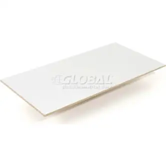 Global Industrial Melamine Laminated Deck, 72"W x 24"D x 1/2" Thick
