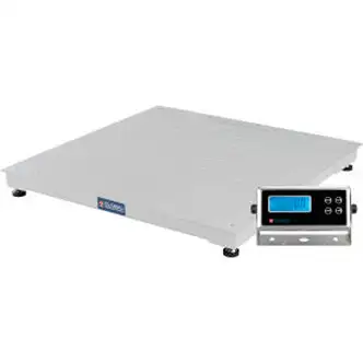 Global Industrial Pallet Scale with LCD Indicator, 4' x 4', 5,000 lb x 1 lb