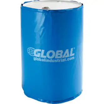 Global Industrial Insulated Drum Heating Blanket For 55 Gal Drum, 100°F Fixed Temp, 120V