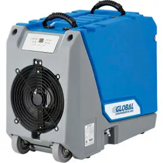 Global Industrial Crawl Space Commercial Dehumidifier With Pump, 90 Pints