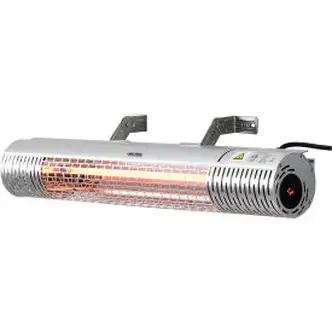 Global Industrial Infrared Patio Heater w/ Remote Control, Wall/Ceiling Mount, 1500W, 30-3/4"L