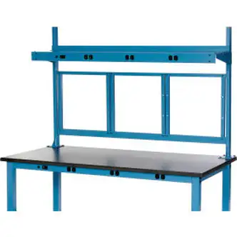Global Industrial Panel Mounting Kit for 60"W Bench - Blue