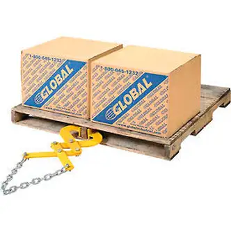 Global Industrial Double Scissor Pallet, Container & Skid Grabber - Puller 5000 Lb. Capacity