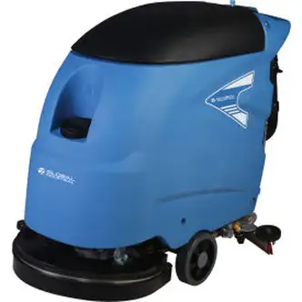 Global Industrial Electric Walk-Behind Auto Floor Scrubber, 20" Cleaning Path