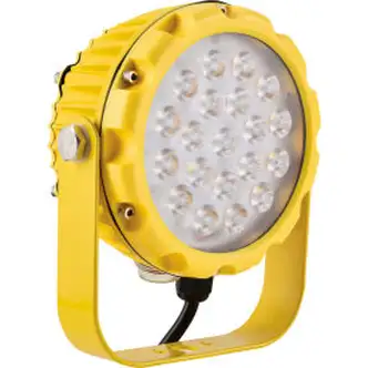 Global Industrial LED Dock Light Head, 40W, 4900 Lumens, On/Off Switch, 9' Cord w/ Plug