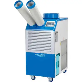 Global Industrial Portable Air Conditioner W/ Cold Air Nozzles, 1.5 Ton, 115V, 16800 BTU