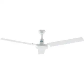 Global Industrial 56" Industrial Ceiling Fan, 4 Speed, 8350 CFM, 120V, White