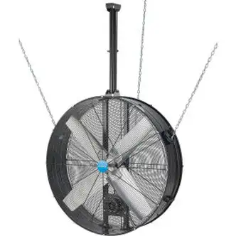 Global Industrial 48" Suspension Mounted Drum Fan, 19,500 CFM, 1-1/2 HP, 120V