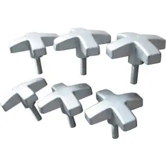 Replacement Knobs for Global Industrial Gantry Cranes, Set of 6