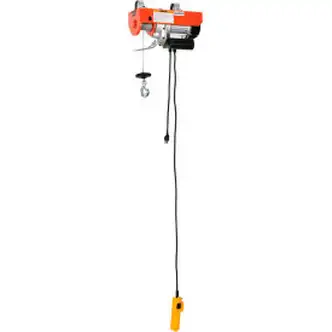 Global Industrial Electric Cable Hoist, 880 Lb. Capacity