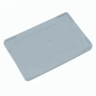 Global Industrial Lid COV91000 for Plastic Dividable Grid Container, 10-7/8"L x 8-1/4"W, Gray
