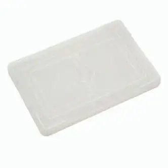 Global Industrial Lid for Plastic Dividable Grid Container, 16-1/2"L x 10-7/8"W Clear