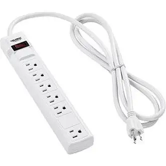 Global Industrial Surge Protected Power Strip, 5+1 Outlets, 15A, 900 Joules, 6' Cord