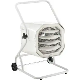 Global Industrial Portable Horizontal Heater with Built-In Thermostat, 240V, 3 Phase, 10000W