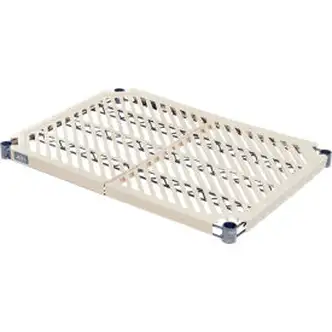 Nexel, Nexelite®, Vented Plastic Mat Shelf, 42"W x 21"D