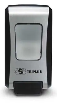 SSS Foam Fresh Dispenser, Black, 2000 mL, 6/CS