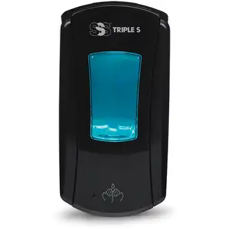 SSS Elevate TF (TouchFree) 1200 mL Black Dispenser, 4/case
