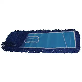 SSS MicroPower Dust Mop, Blue, 5"x18", 12/CS