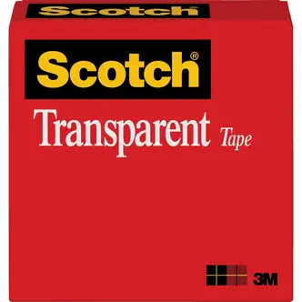 Scotch Transparent Tape Refill, 1/2 In. x 2592 In.