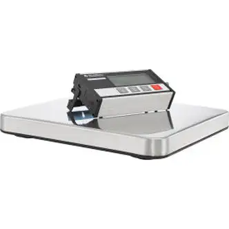 Global Industrial Digital Compact Bench Scale, LCD Display, 330 lb x 0.1 lb