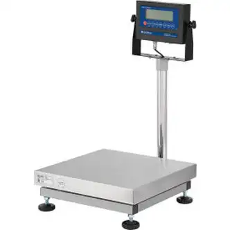 Global Industrial NTEP Bench Scale, LCD Display, 300 lb x 0.5 lb