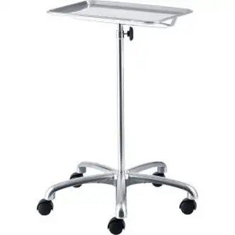 Global Industrial Mayo Instrument Stand With 5-Leg Caster Base