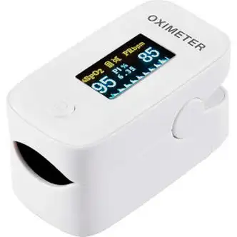 Global Industrial Fingertip Pulse Oximeter With OLED Display