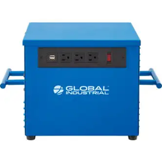 Global Industrial Portable Power System, 40AH/500W
