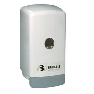 SSS 800 mL Soap Dispenser, Cream, 12/CS