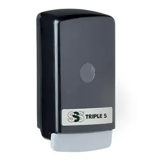 SSS 800 mL Soap Dispenser, Black, 12/CS