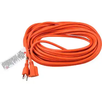 Global Industrial 50 Ft. Outdoor Extension Cord, 14/3 Ga, 15A, Orange