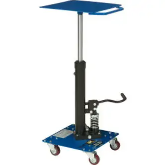 Global Industrial Work Positioning Post Lift Table Foot Control 200 Lb. Cap. 16x16 Platform