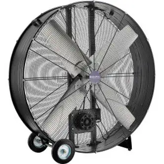 Global Industrial 48" Portable Drum Blower Fan, 19500 CFM, 1-1/2 HP, 1 Phase