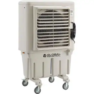 Global Industrial 20" Portable Evaporative Cooler, Direct Drive, 3 Speed, 16 Gal. Capacity