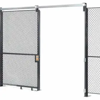 Global Industrial Wire Mesh Sliding Gate - 10x6