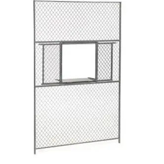 Global Industrial Wire Mesh Service Window for 8' Security Room