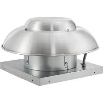 Global Industrial Roof Axial Exhaust Fan, 1160 CFM, 115V