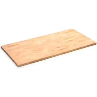 Global Industrial Workbench Top, Boos Maple Butcher Block Square Edge, 96"Wx30"Dx1-3/4" Thick