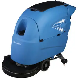 Global Industrial Auto Floor Scrubber With Traction Drive, 20" Cleaning Path