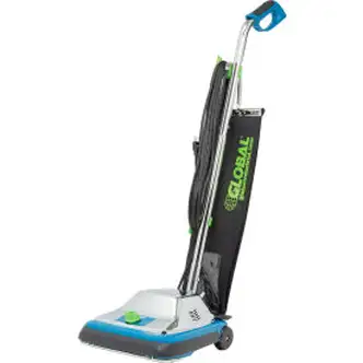 Global Industrial Upright Vacuum, 12" Cleaning Width