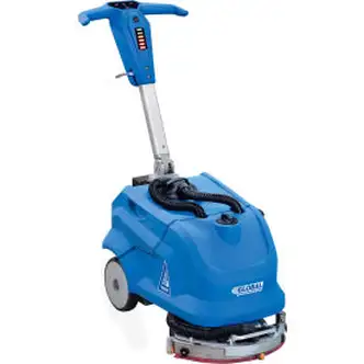 Global Industrial Electric Walk-Behind Corded Auto Floor Scrubber, 13" Cleaning Path